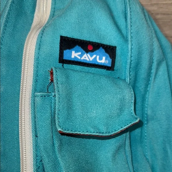 KAVU Teal Sling Bag - Picture 4 of 7